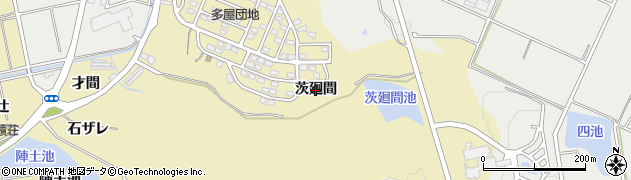 愛知県常滑市多屋（茨廻間）周辺の地図