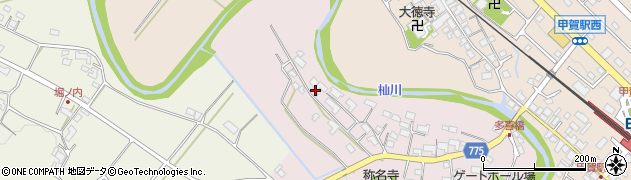 滋賀県甲賀市甲賀町滝2347周辺の地図