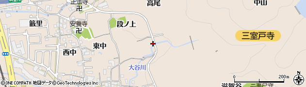 京都府宇治市莵道（大谷）周辺の地図