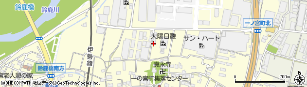 三重県鈴鹿市一ノ宮町1159周辺の地図
