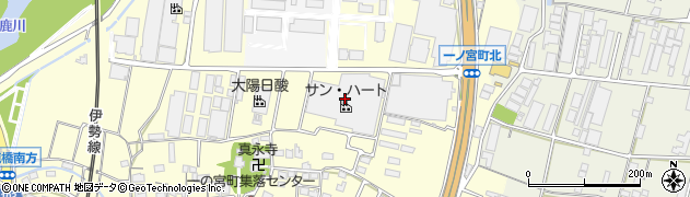三重県鈴鹿市一ノ宮町1446周辺の地図