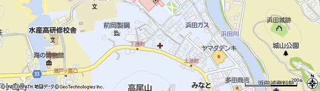 北陽ビル管理株式会社　浜田営業所周辺の地図
