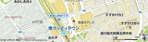 千里学院三田教室周辺の地図
