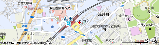 メディカルエステ銀座リセラ浜田店周辺の地図
