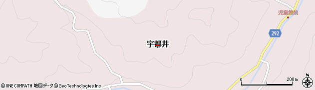 島根県邑南町（邑智郡）宇都井周辺の地図