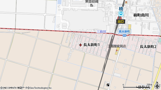 〒513-0041 三重県鈴鹿市長太新町の地図