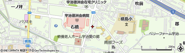 京都府宇治市槇島町（石橋）周辺の地図