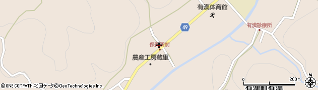 岡山県高梁市有漢町有漢2572周辺の地図