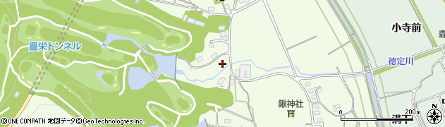 愛知県新城市豊栄（黒岩）周辺の地図