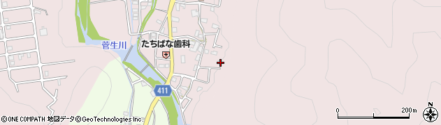 兵庫県姫路市夢前町菅生澗14周辺の地図