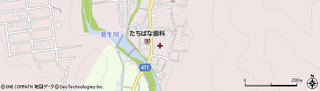 兵庫県姫路市夢前町菅生澗17周辺の地図