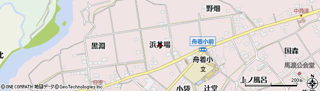 愛知県新城市日吉（浜井場）周辺の地図