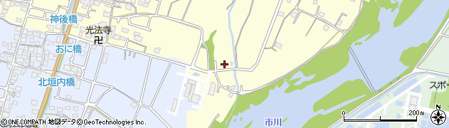 兵庫県姫路市香寺町中仁野430周辺の地図