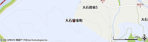 滋賀県大津市大石曽束町周辺の地図