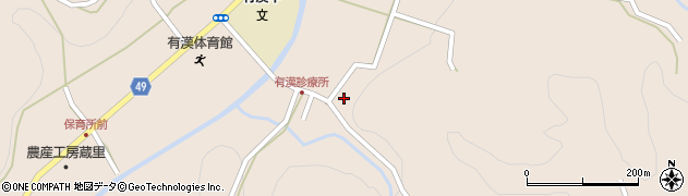 岡山県高梁市有漢町有漢8230周辺の地図