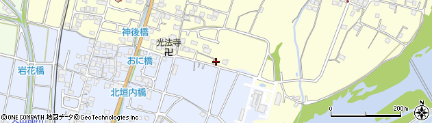 兵庫県姫路市香寺町中仁野11周辺の地図
