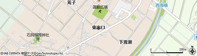 愛知県安城市根崎町（東出口）周辺の地図