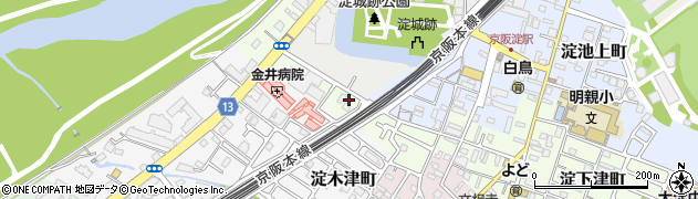 読売新聞　淀ＹＣ周辺の地図
