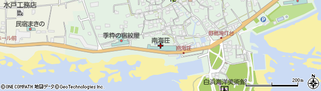 ホテル南海荘周辺の地図