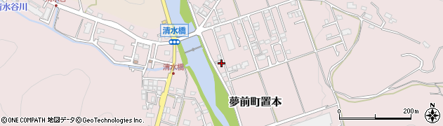 兵庫県姫路市夢前町置本65周辺の地図