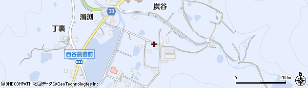 舩岡養鶏場周辺の地図