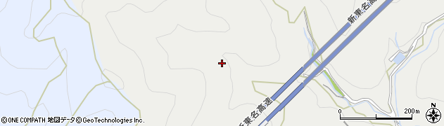 愛知県新城市稲木烏帽子滝沢西周辺の地図