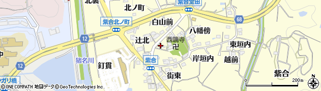 兵庫県川辺郡猪名川町紫合宮本553周辺の地図