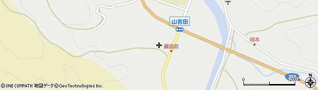 愛知県新城市下吉田（五反田）周辺の地図