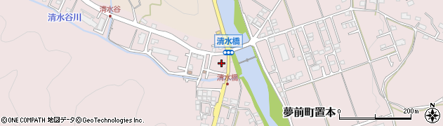 兵庫県姫路市夢前町置本401周辺の地図