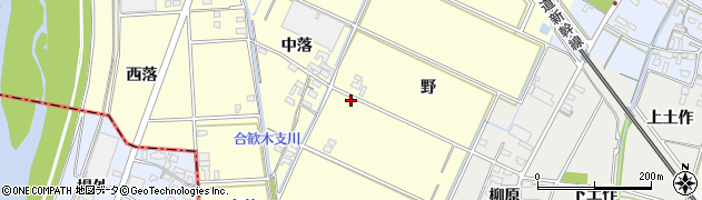 愛知県岡崎市合歓木町野136周辺の地図