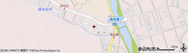 兵庫県姫路市夢前町置本414周辺の地図