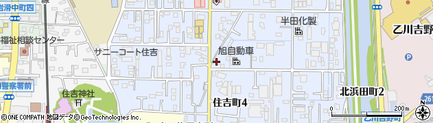 株式会社榊原塗料店周辺の地図