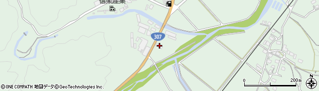 滋賀県甲賀市信楽町牧1708周辺の地図