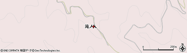 愛知県新城市日吉（滝ノ入）周辺の地図