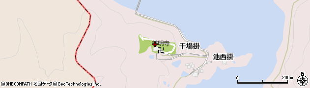 兵庫県宝塚市波豆（向井山）周辺の地図