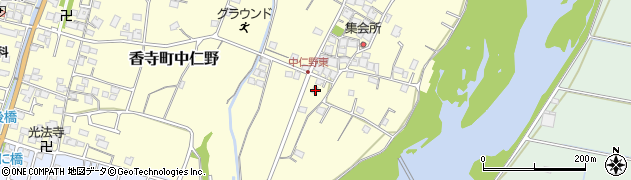 兵庫県姫路市香寺町中仁野559周辺の地図