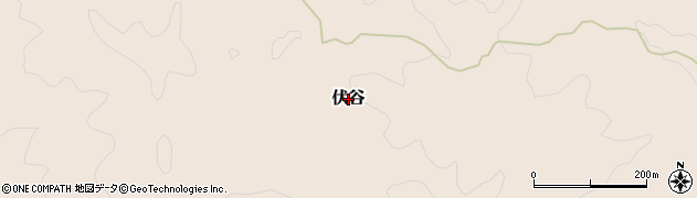 島根県邑南町（邑智郡）伏谷周辺の地図