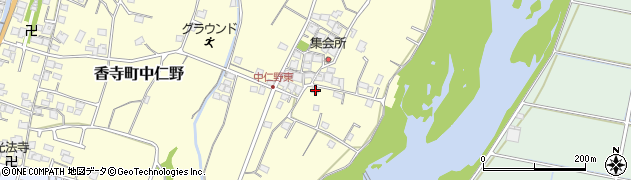 兵庫県姫路市香寺町中仁野563周辺の地図