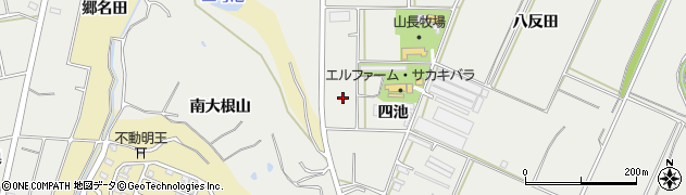 愛知県常滑市金山（籠池）周辺の地図