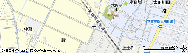 愛知県岡崎市合歓木町野243周辺の地図