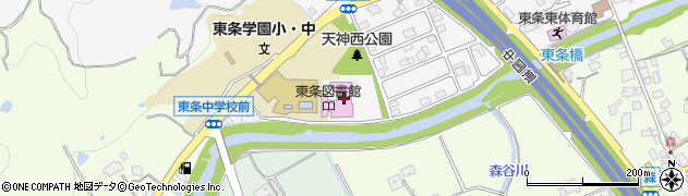 加東市東条文化会館（コスミックホール）周辺の地図