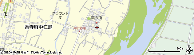 兵庫県姫路市香寺町中仁野600周辺の地図