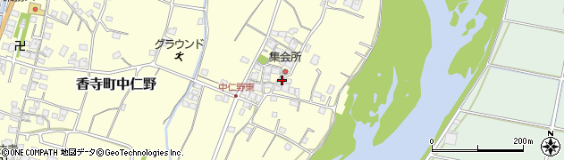 兵庫県姫路市香寺町中仁野630周辺の地図