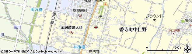 兵庫県姫路市香寺町中仁野131周辺の地図