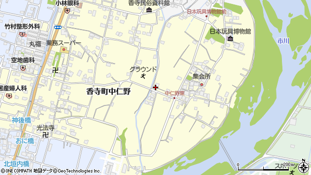 〒679-2143 兵庫県姫路市香寺町中仁野の地図