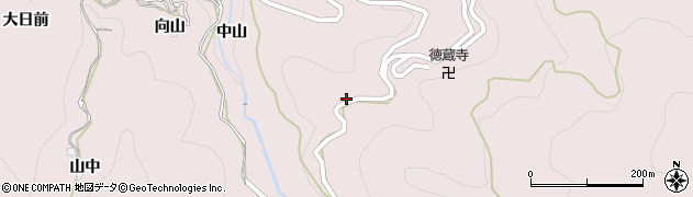 愛知県新城市市川（宮ノ前）周辺の地図