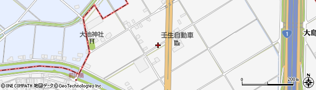 京都府久世郡久御山町東一口丸島周辺の地図