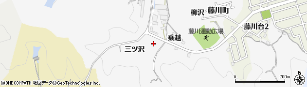 愛知県岡崎市藤川町（下西ノ入）周辺の地図