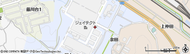 愛知県岡崎市市場町（方便野）周辺の地図