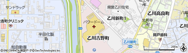 ダイソーパワードーム半田店周辺の地図